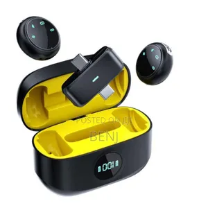  Pro Wireless Mic | Magnetic Lavalier | Recording | Live