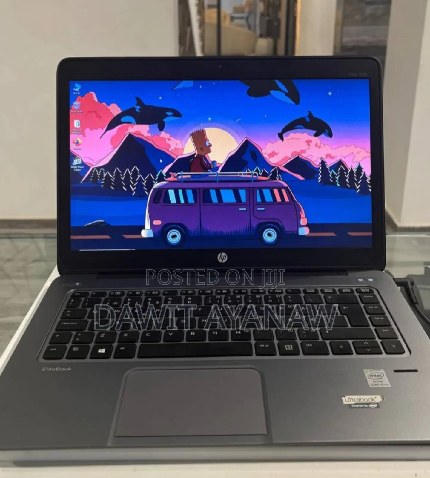 New Laptop HP EliteBook Folio 1040 G2 8GB Intel Core I5 SSD 256GB