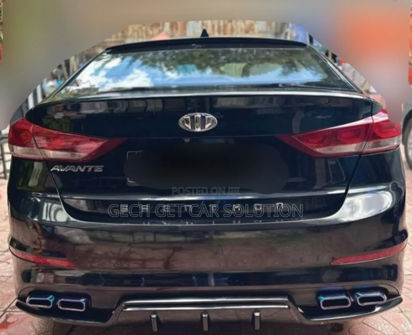 Hyundai Avante 2017 Black