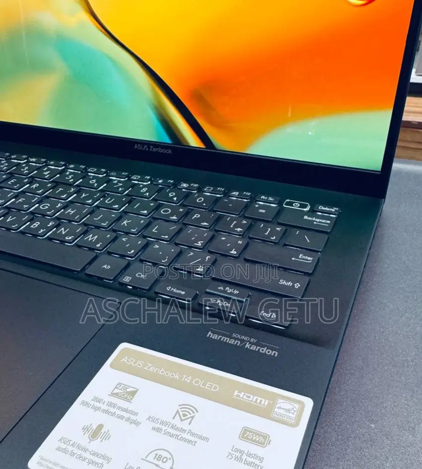 New Laptop Asus Zenbook Duo 14 16GB Intel Core I5 SSD 512GB