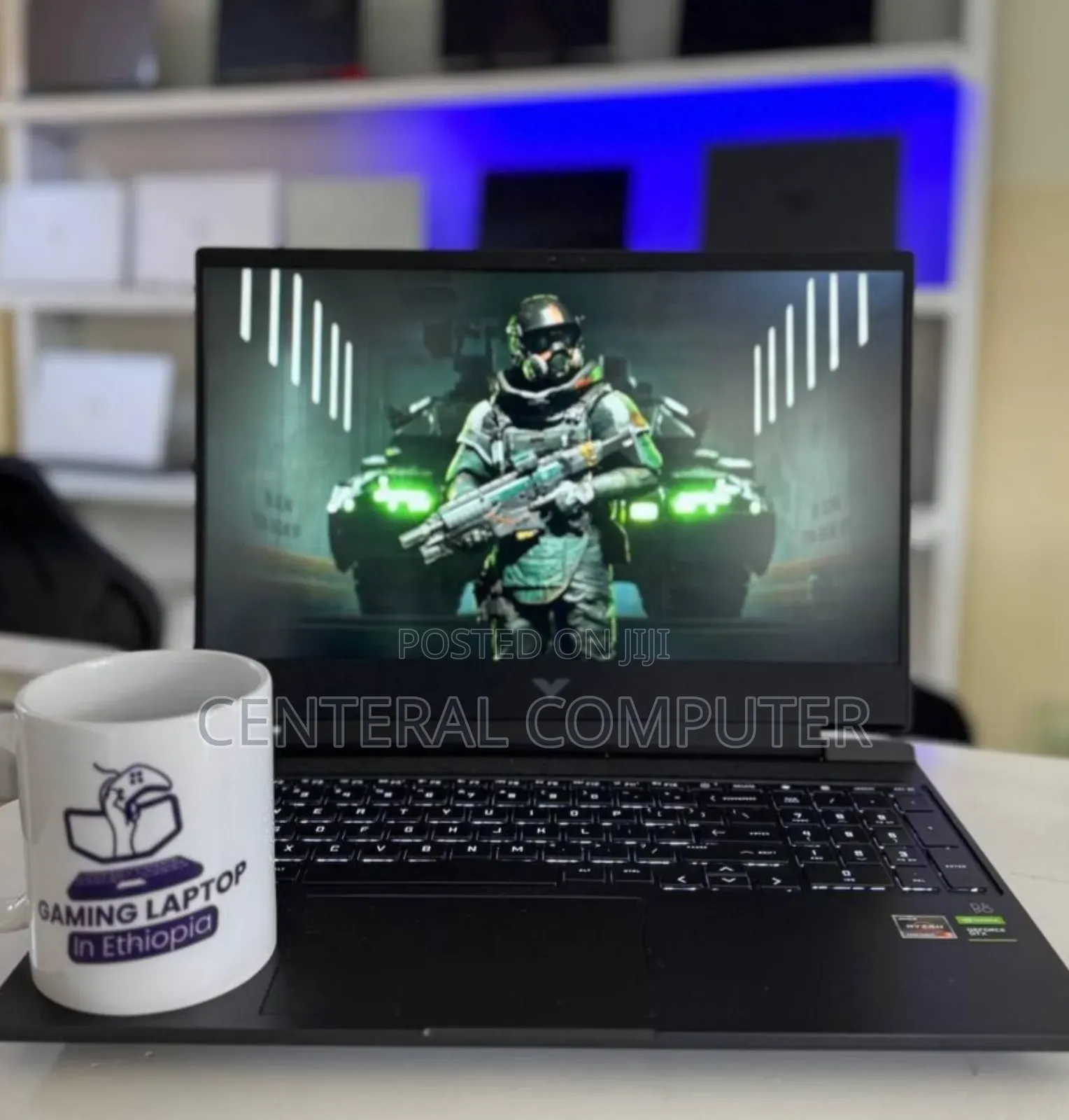 New Laptop HP Victus 16 16GB AMD Ryzen 7 SSD 1T