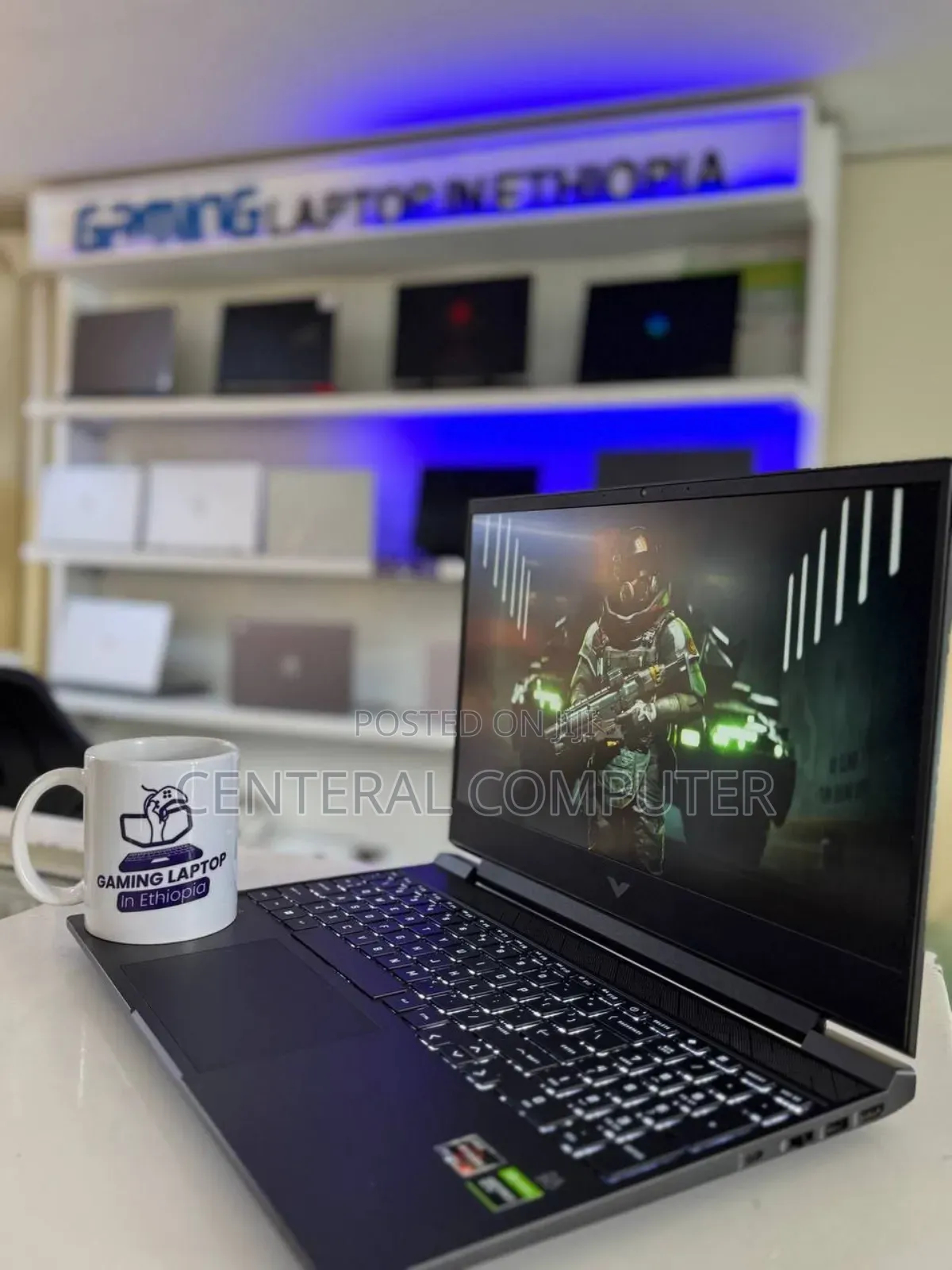 New Laptop HP Victus 16 16GB AMD Ryzen 7 SSD 1T