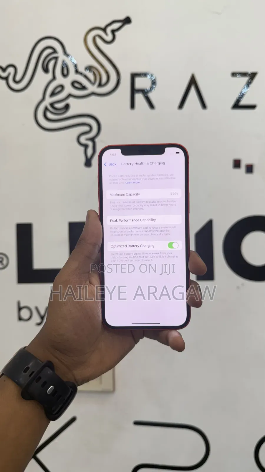 New Apple iPhone 12 128 GB Red