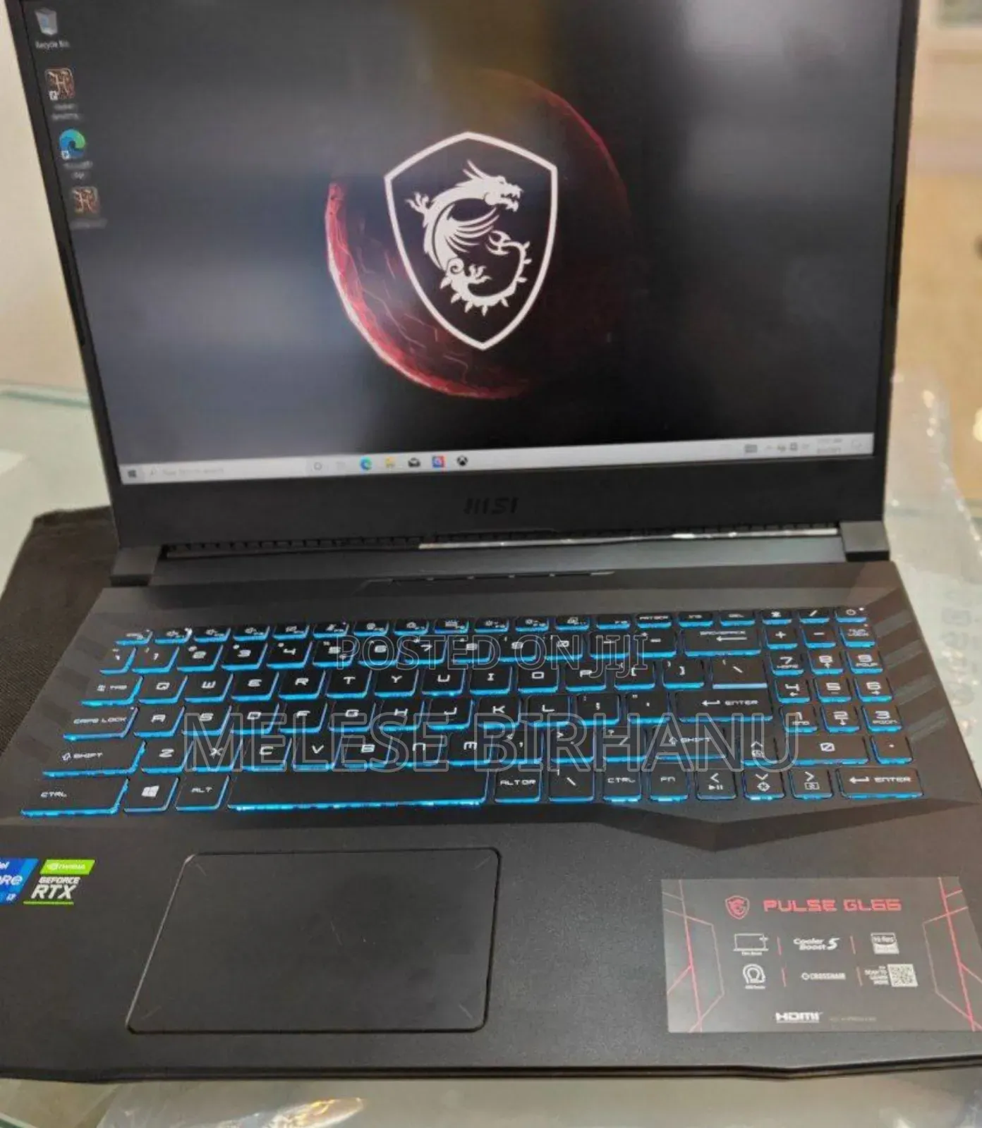 New Laptop MSI GP66 LEOPARD 10UG 16GB Intel Core I7 SSD 1T