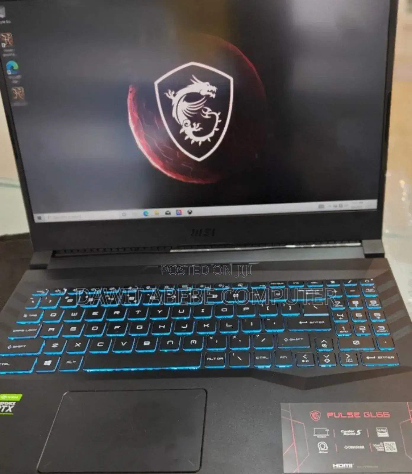 New Laptop MSI 16GB Intel Core I7 SSD 1T