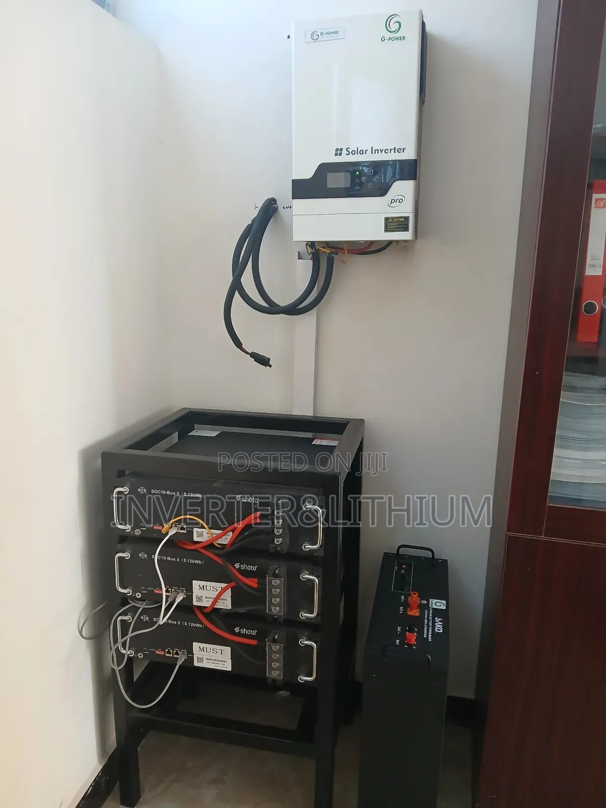 Solar Hybrid Inverter Lithium Ion Battery(Automatic Power)