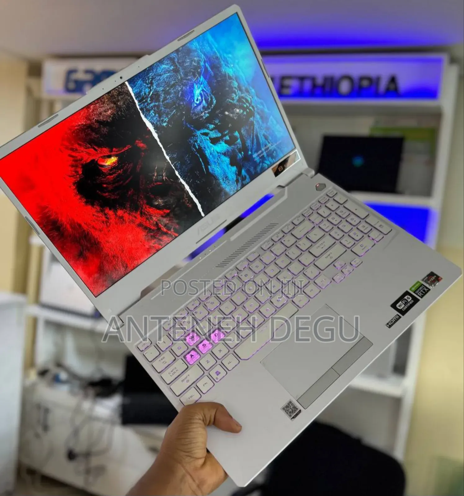 New Laptop Asus TUF Gaming A15 16GB AMD Ryzen 7 SSD 512GB