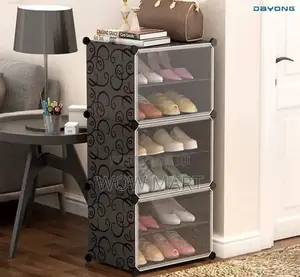 Plastic Cube Shoe Rack
