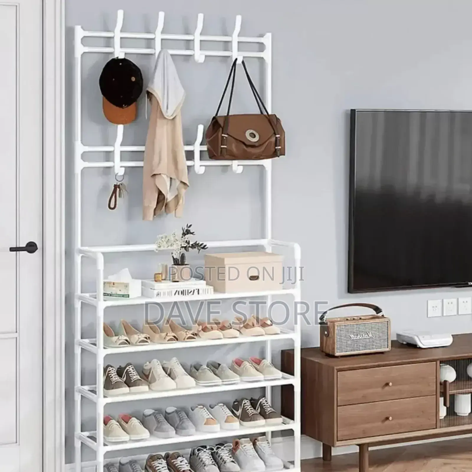 Simple Floor Clothes Rack