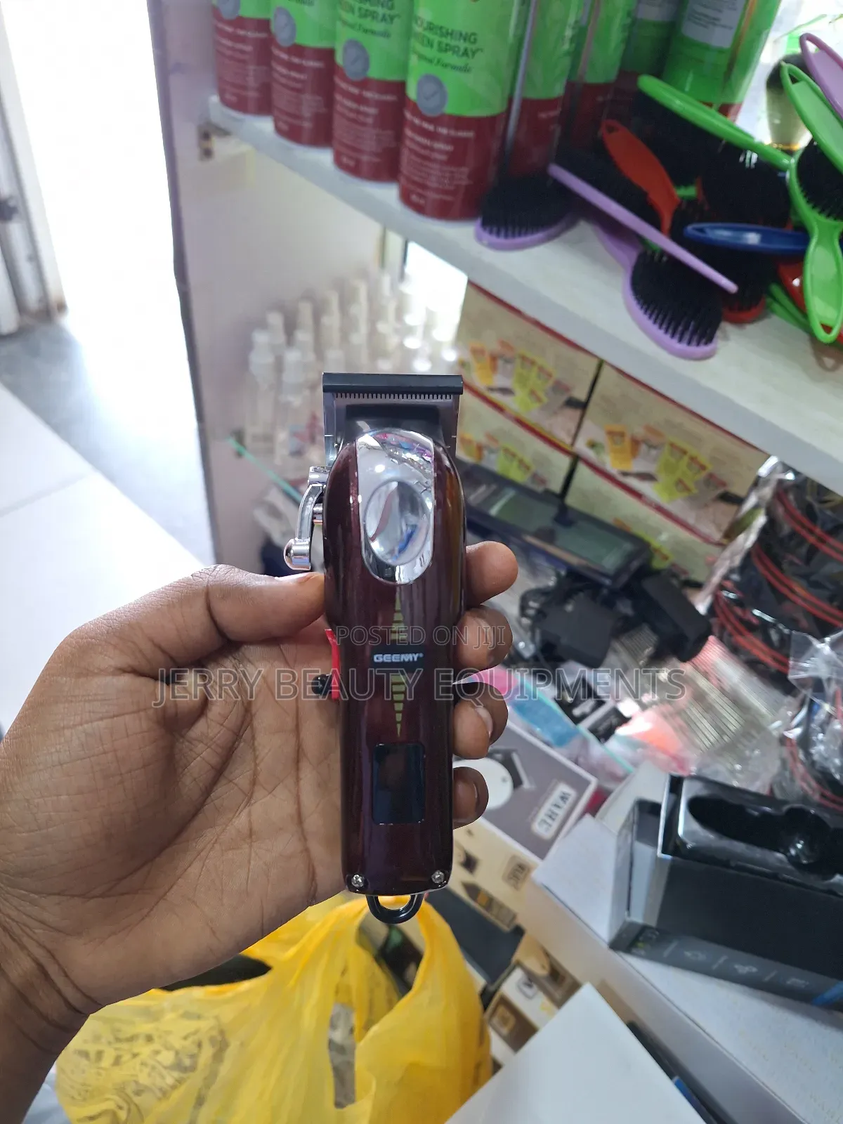 Geemy Professional Hair Trimmer- Gm6715