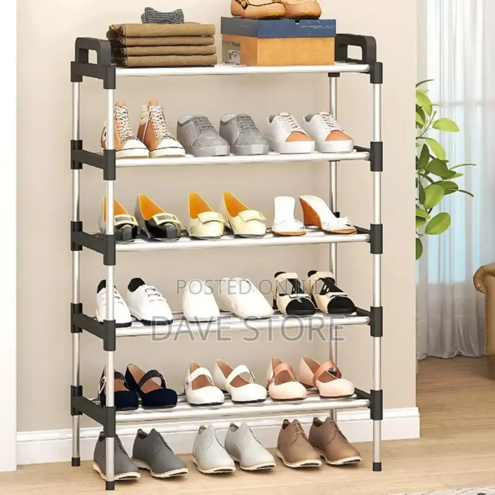 Stainless Steel Shoes Rack