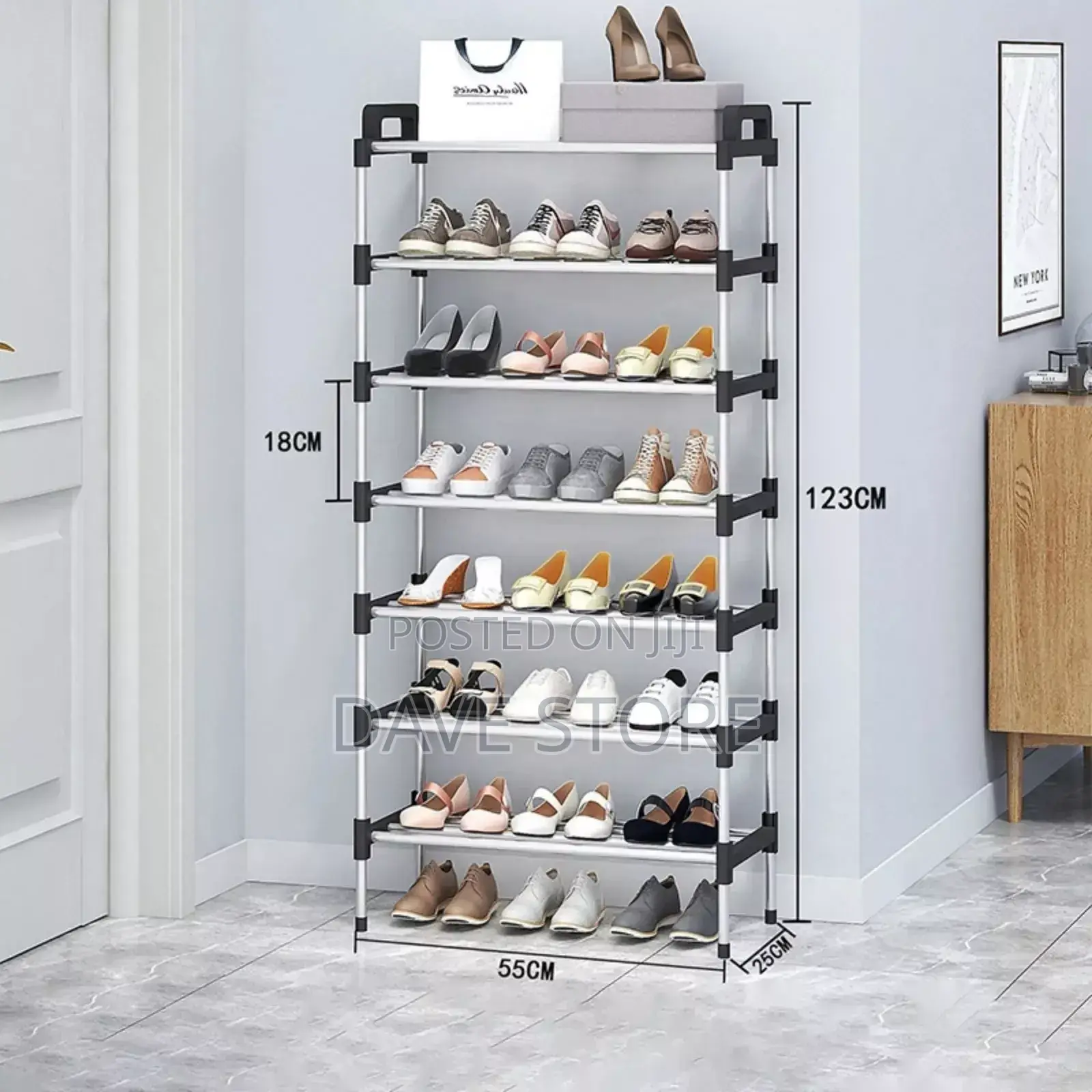 Stainless Steel Shoes Rack