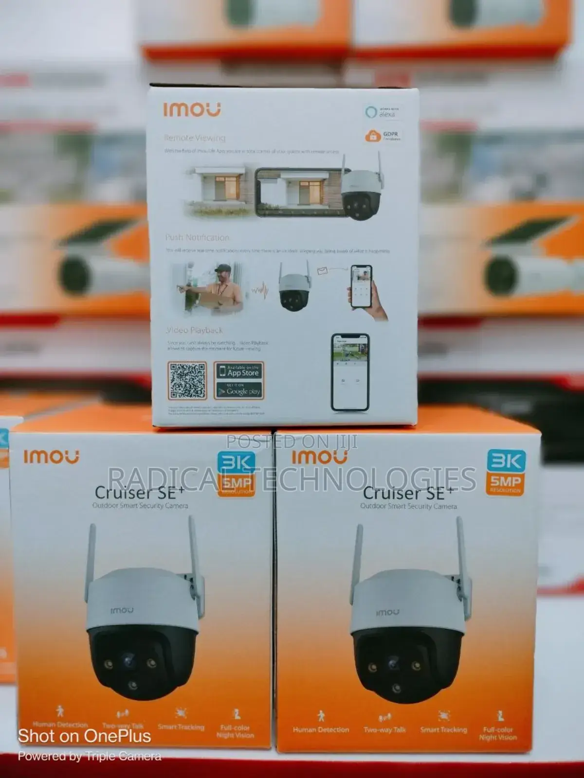 Imou 5mp 360° በጨለማ ከለር NVR Security Camera Mi Ezviz Imou