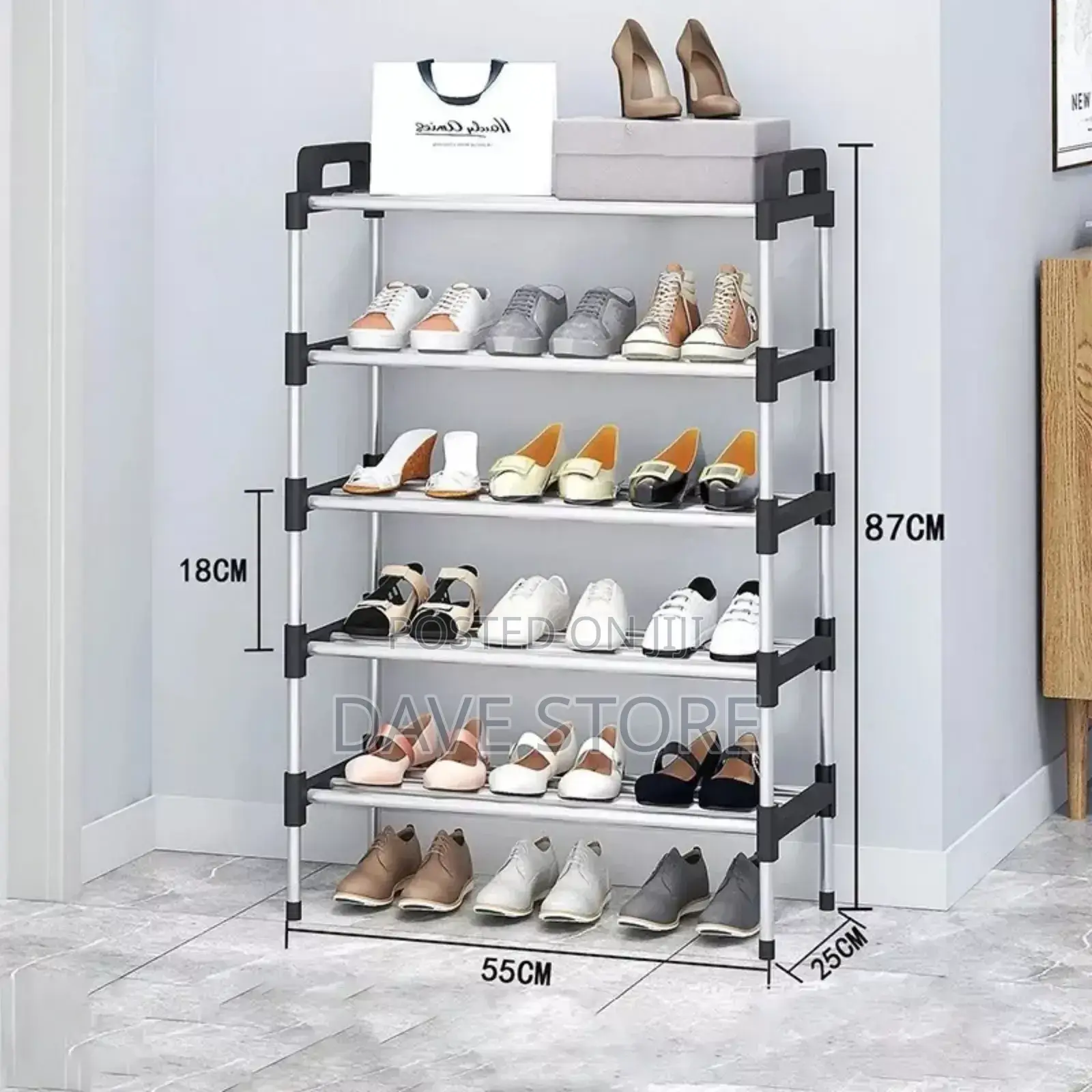 Stainless Steel Shoes Rack