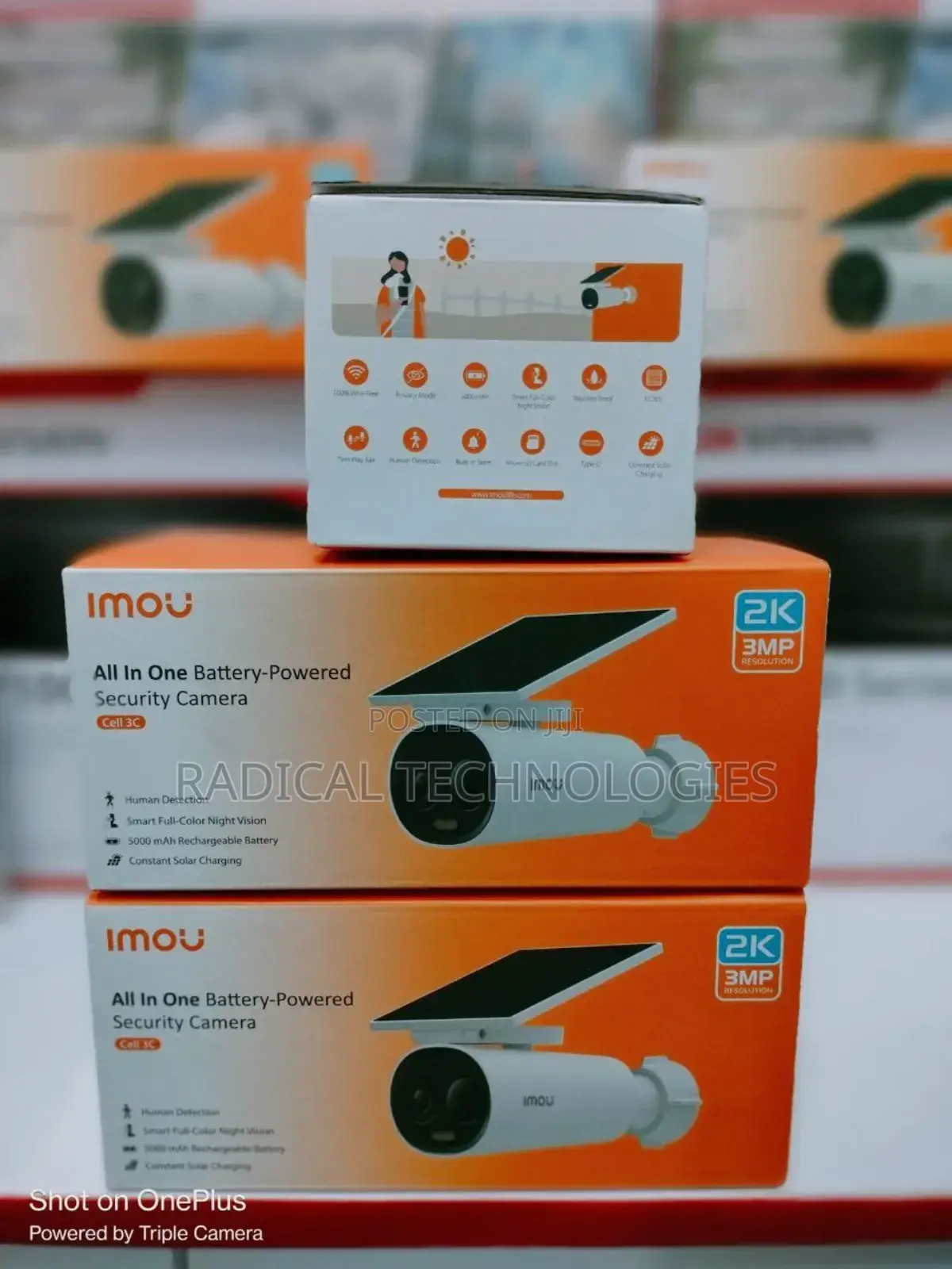 ቻርጁ 120 ቀን የሚቆይ Imou Cell3c Security Camera Xiaomi Mi NVR