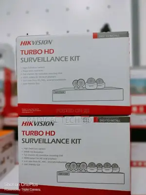 ባለ 8 ካሜራ ከነ ሪከርደሩ Security Camera Hikvision Xiaomi Mi Ezviz