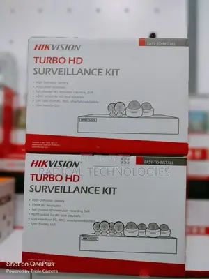 ባለ 8 ካሜራ ከነ ሪከርደሩ Security Camera Hikvision Xiaomi Mi Ezviz