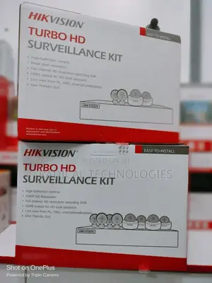 ባለ 8 ካሜራ ከነ ሪከርደሩ Security Camera Hikvision Xiaomi Mi Ezviz