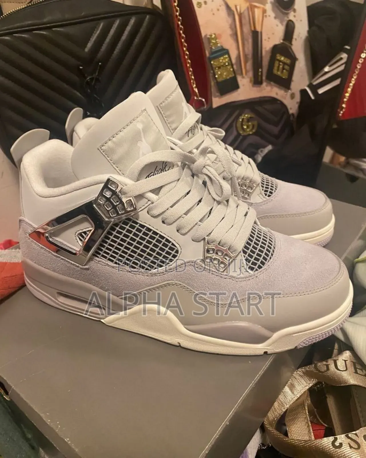 O Jordan 4 Frozen High Mast Quality Sneakers for You