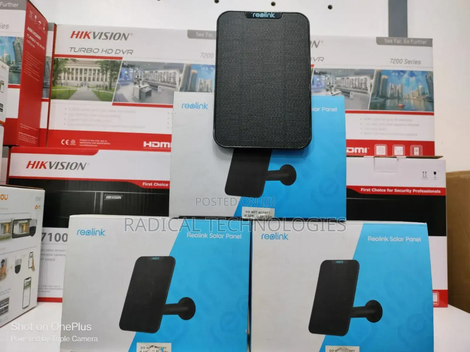 Solar Pannel for Security Camera Hikvision Mi Ezviz Imou