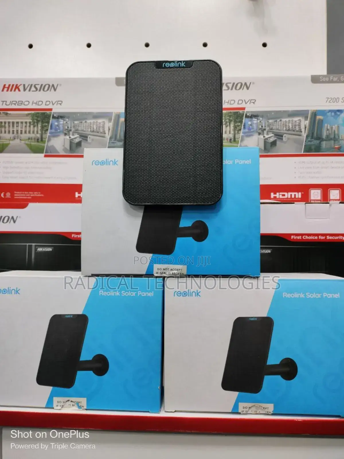 Solar Pannel for Security Camera Hikvision Mi Ezviz Imou