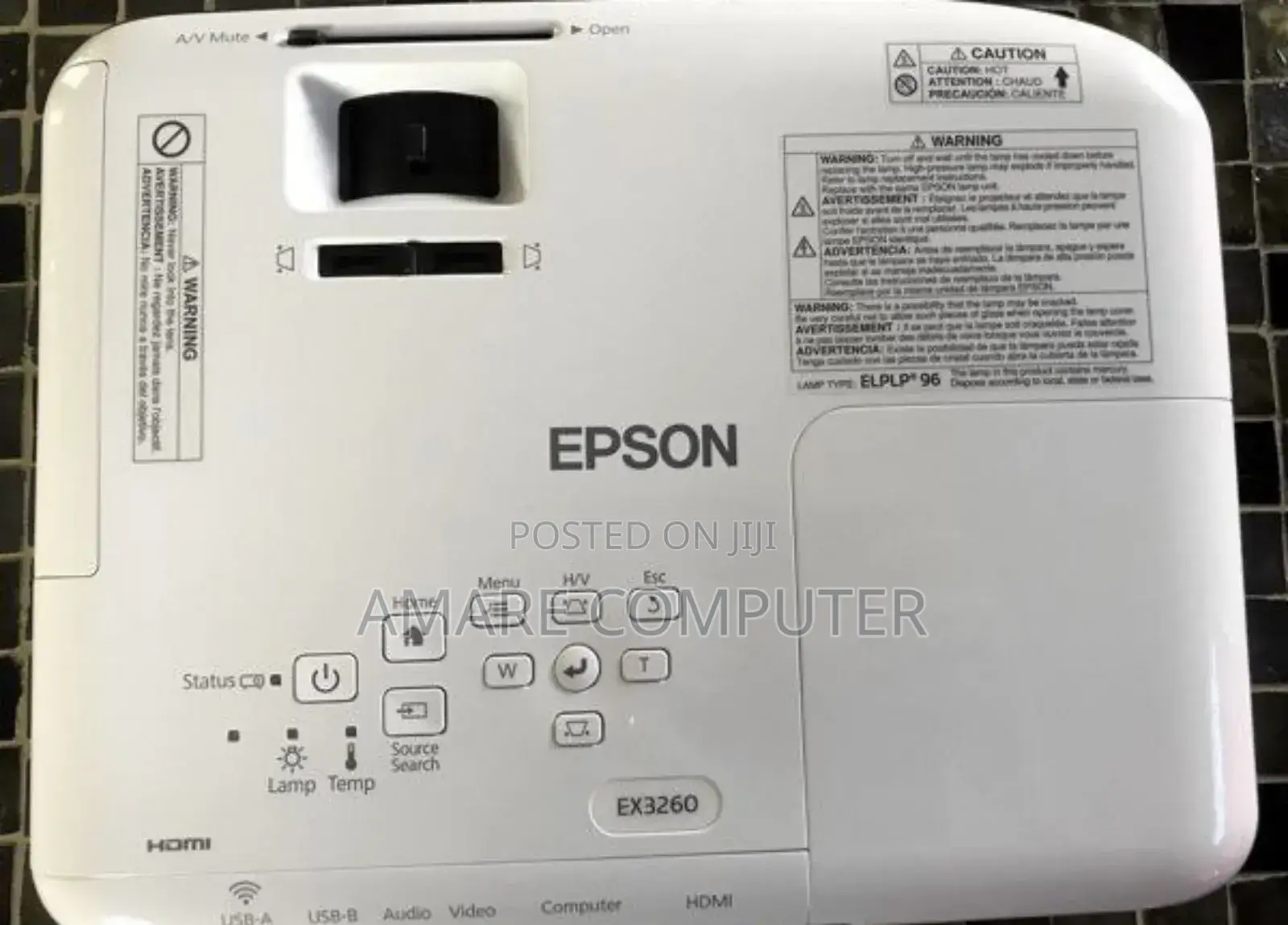 New Epson Projector Model Name: Eb-X3260 Hardware Int