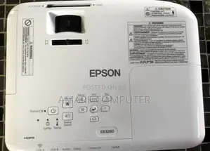 Photo - New Epson Projector Model Name: Eb-X3260 Hardware Int