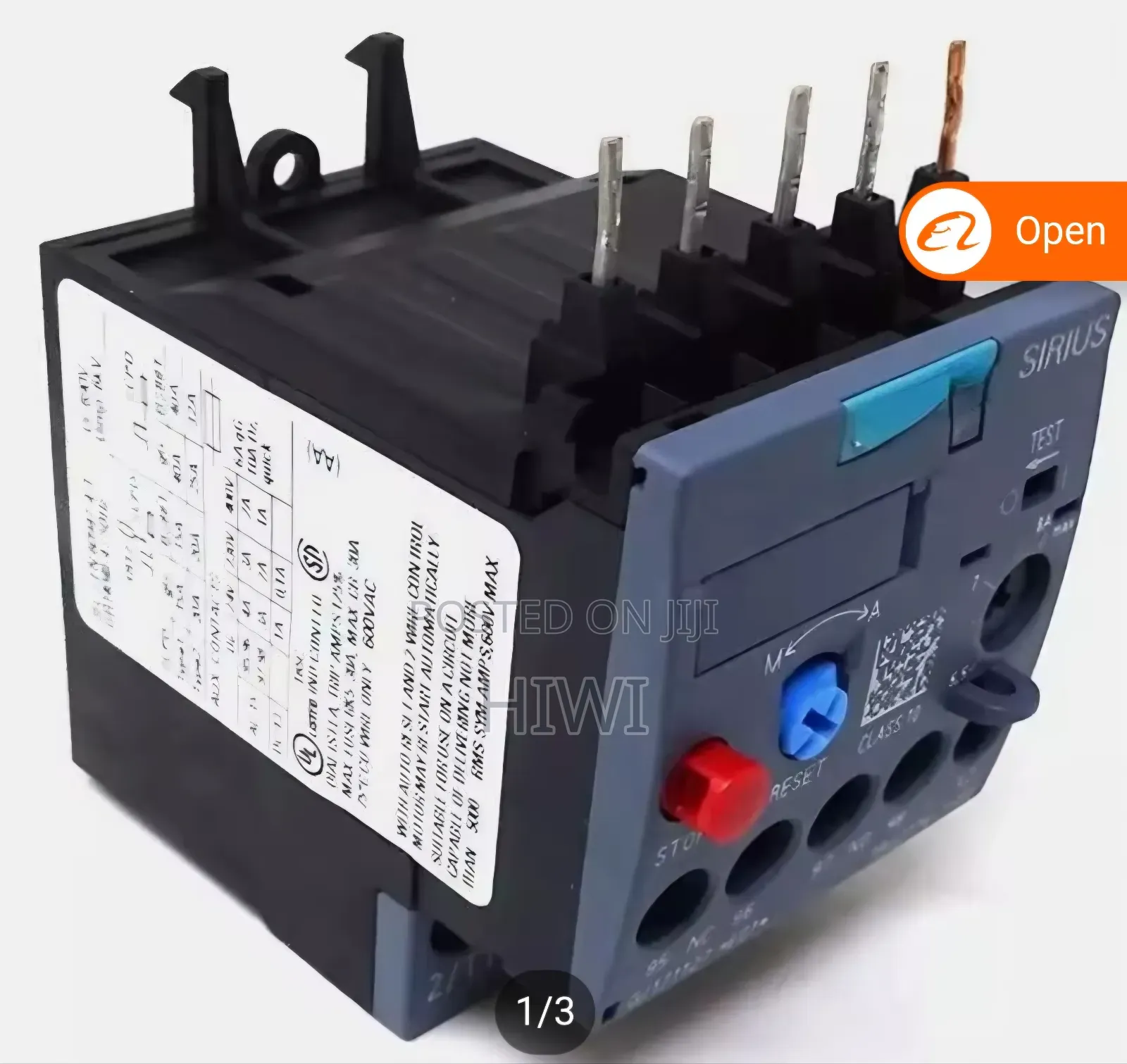 Overload Relay Siemens Germany Model 3ru2116-1hbo