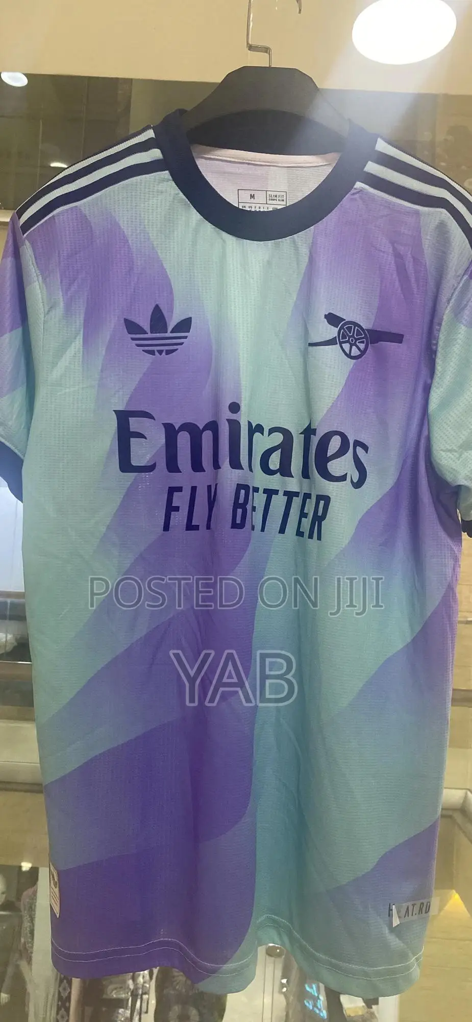 Arsenal New Third Kit On Player