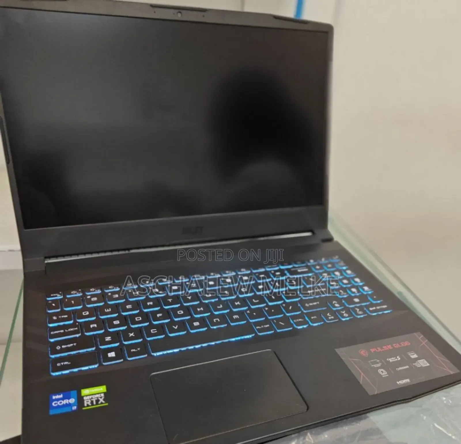 New Laptop MSI Pulse GL66 16GB Intel Core I7 SSD 1T