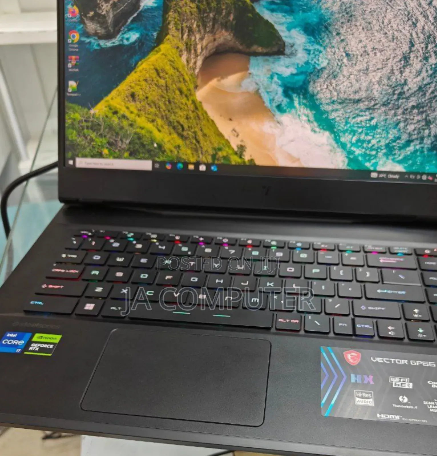 New Laptop MSI Vector GP68 HX 13V 32GB Intel Core I7 SSD 1T