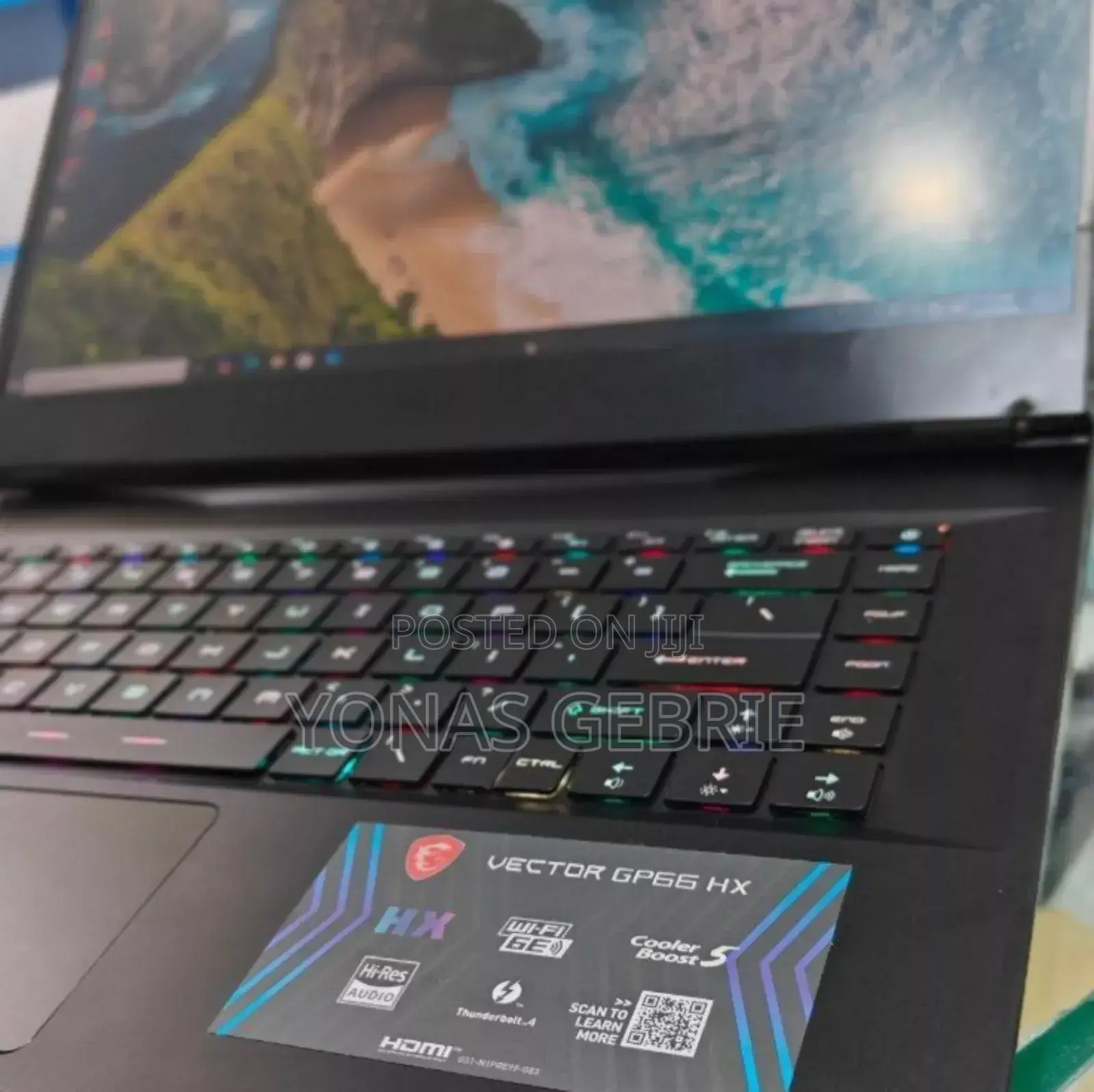 New Laptop MSI Pulse GL66 16GB Intel Core I7 SSD 1T
