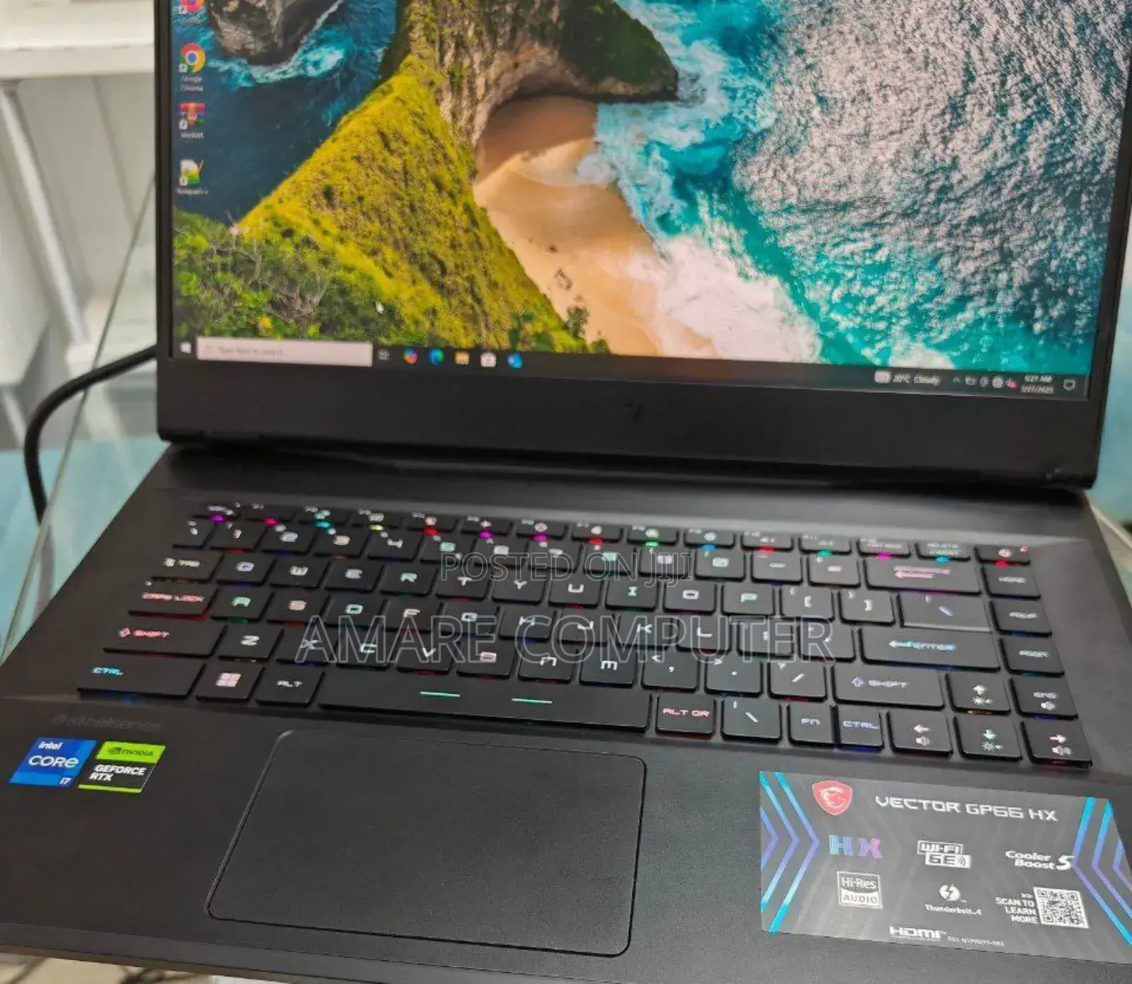 New Laptop MSI 32GB Intel Core I7 SSD 1T