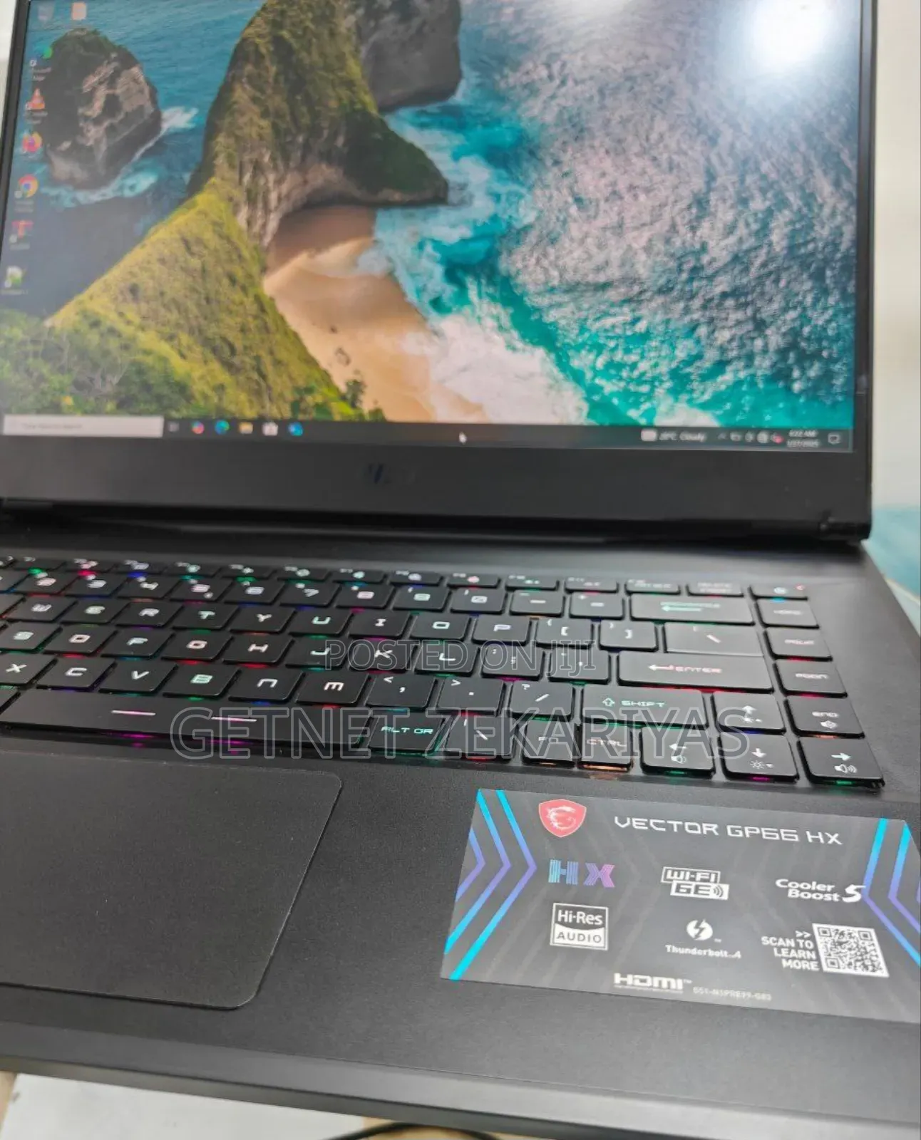 New Laptop MSI GP66 LEOPARD 10UG 32GB Intel Core I7 SSD 1T