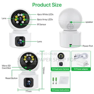Dual Lens Security Camera