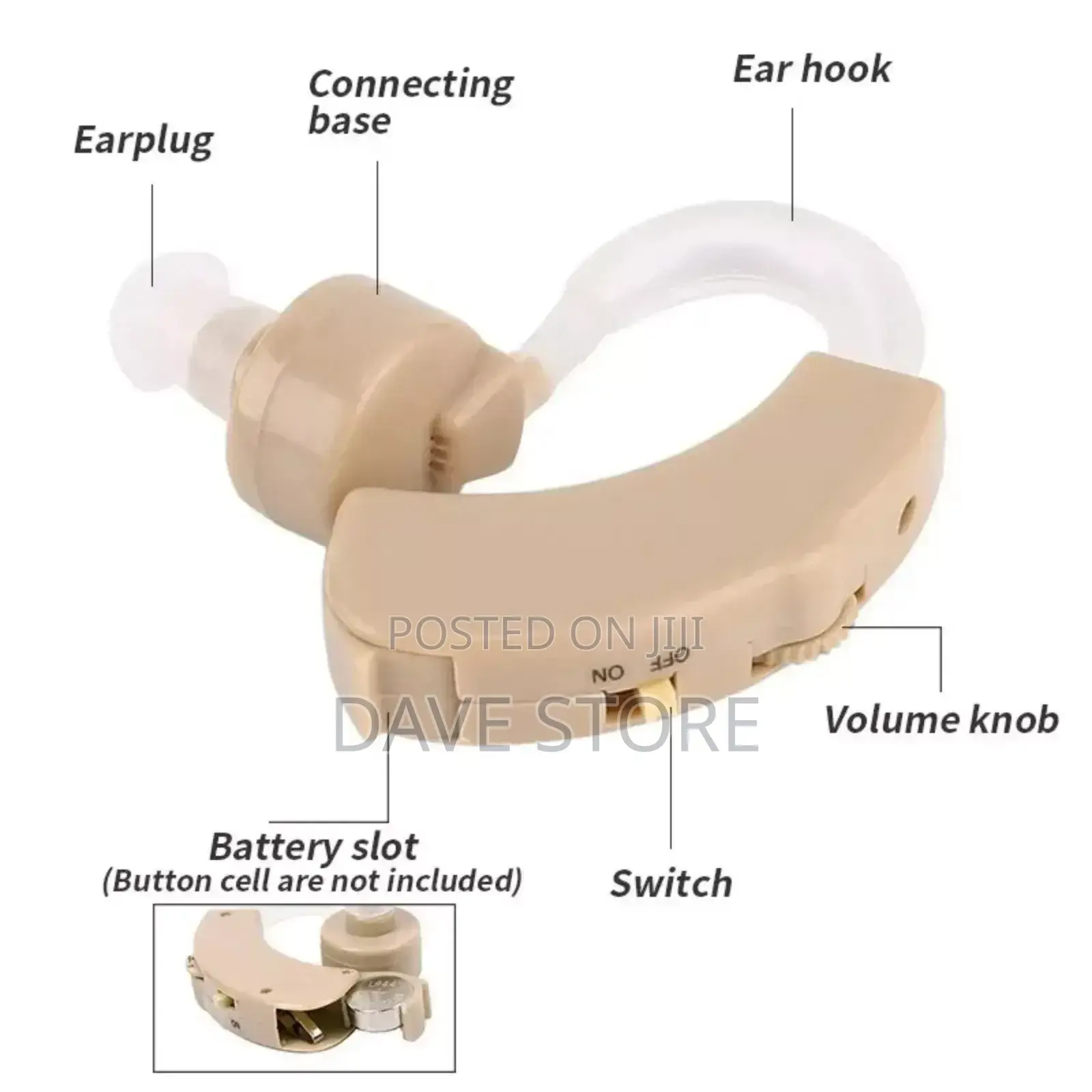 Rechargeable Hearing Aid