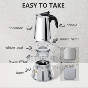 Stainless Steel Espresso Maker