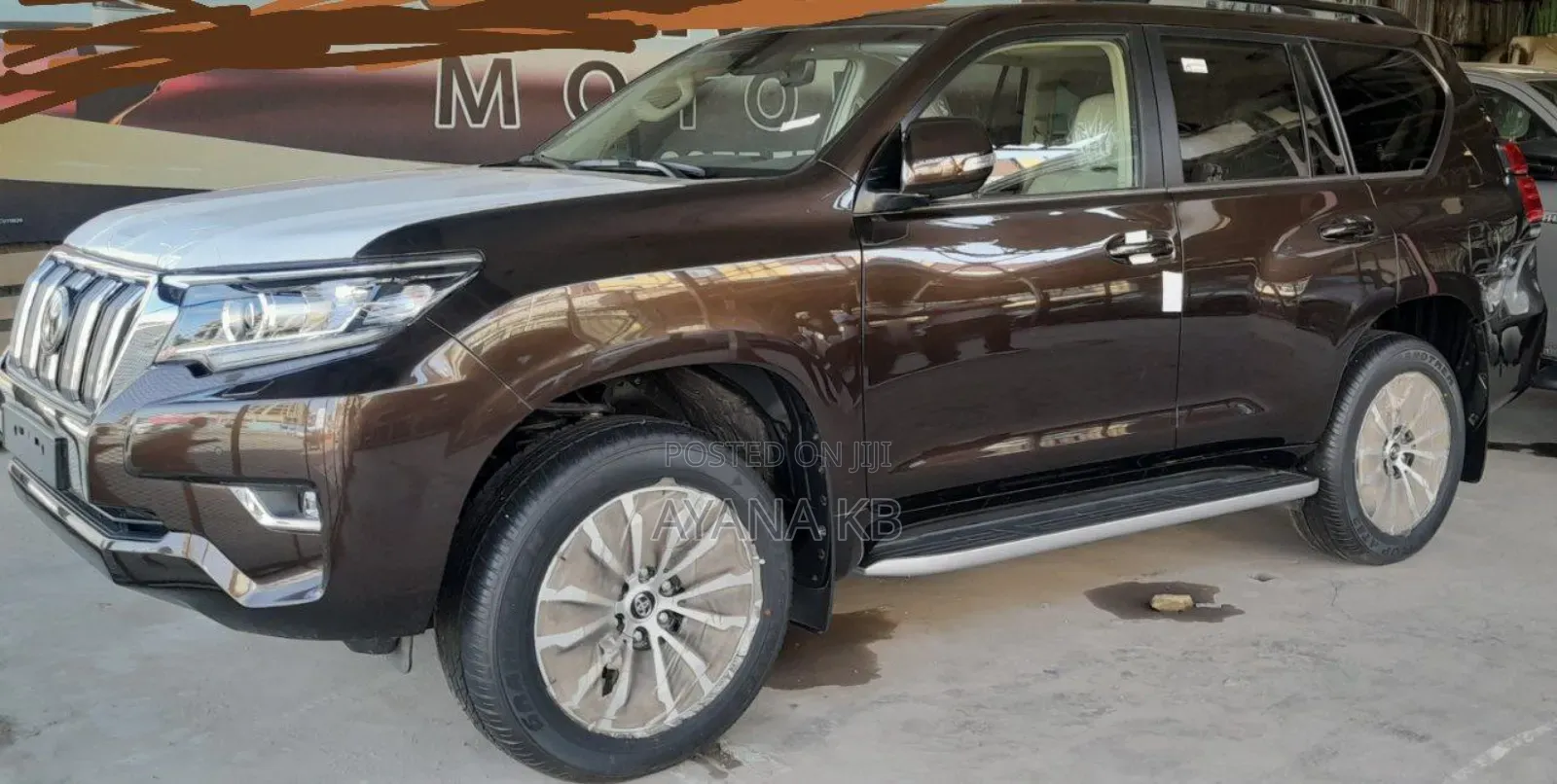 New Toyota Land Cruiser 2022 Brown