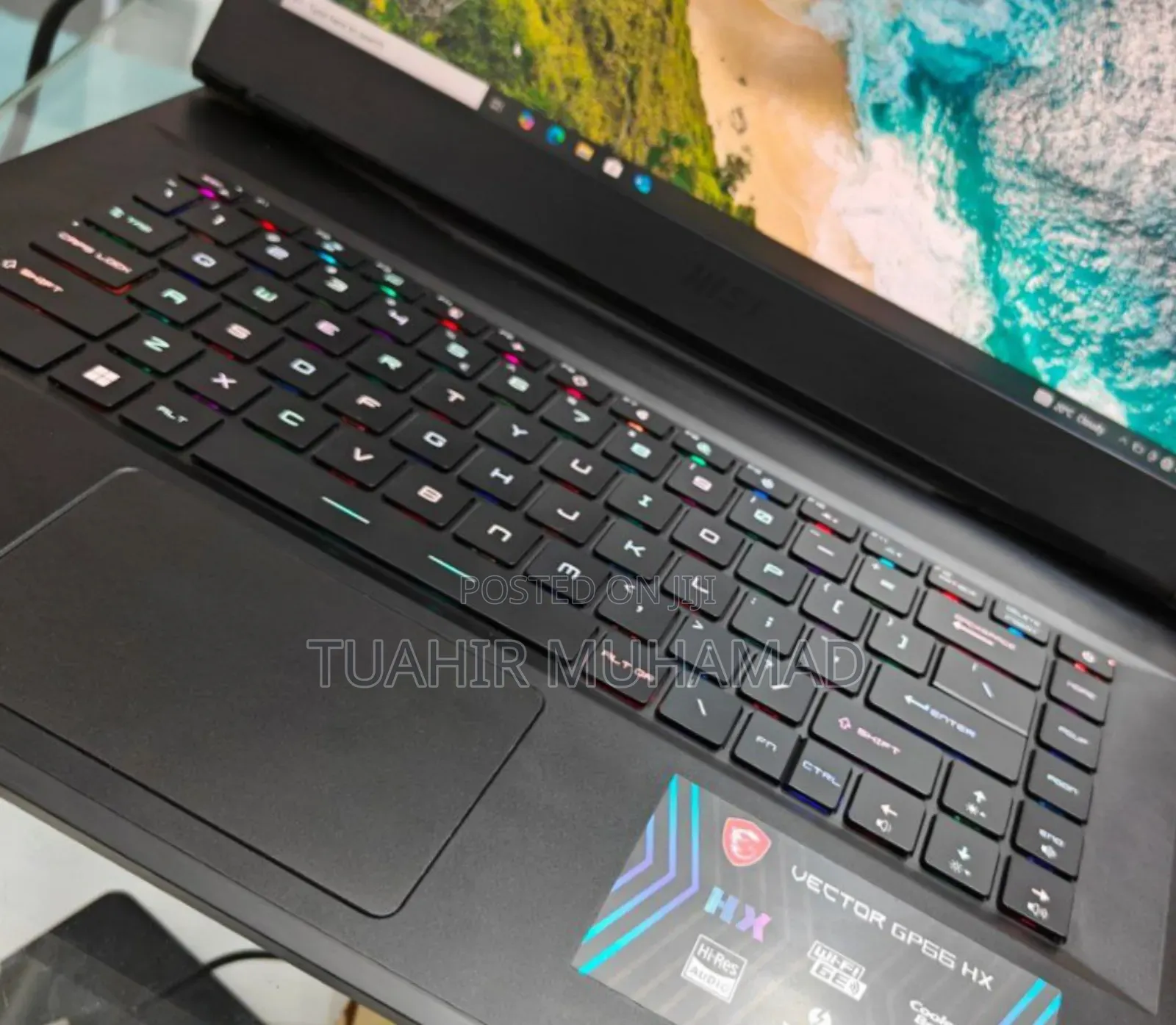 New Laptop MSI Vector GP68 HX 13V 16GB Intel Core I7 SSD 512GB