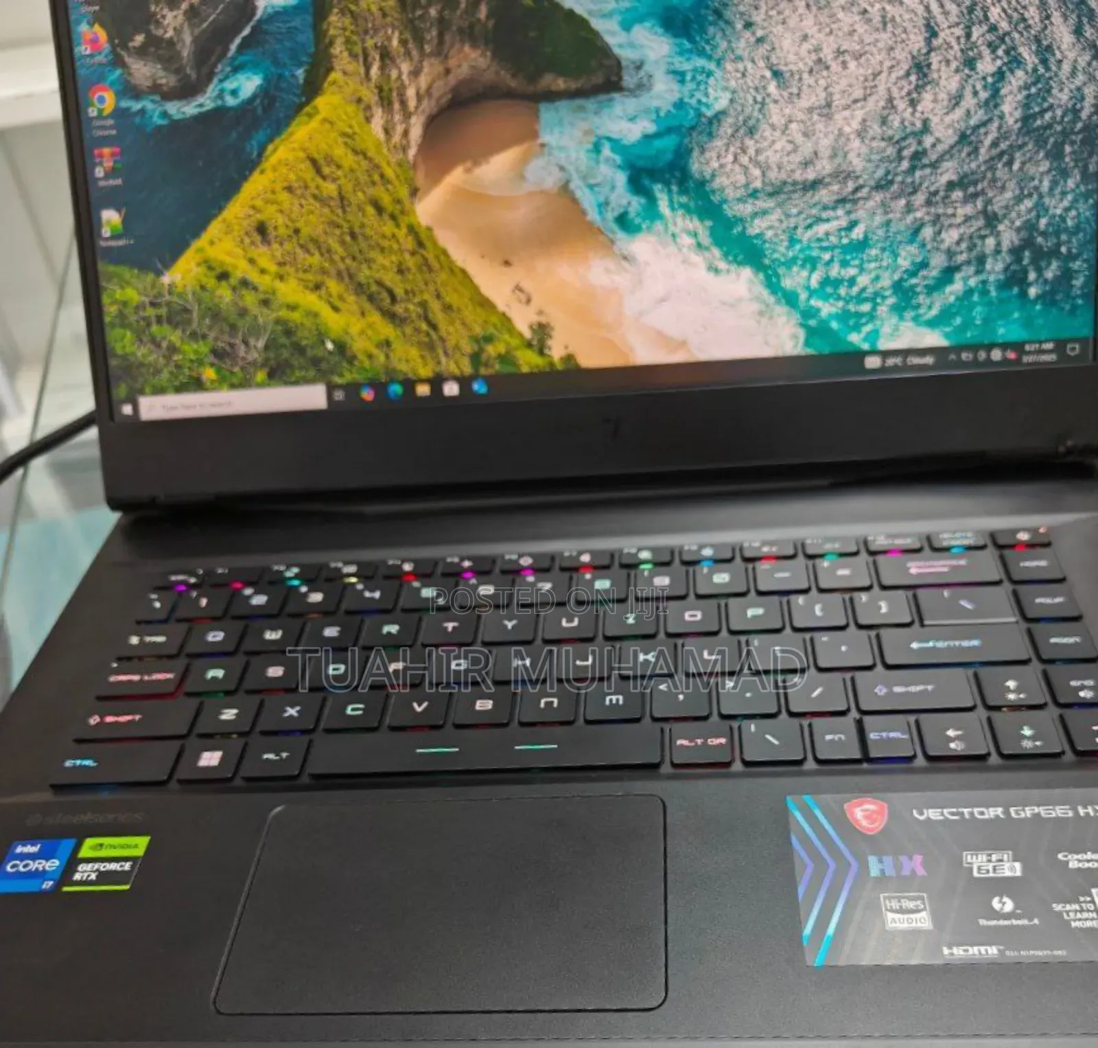 New Laptop MSI Vector GP68 HX 13V 16GB Intel Core I7 SSD 512GB