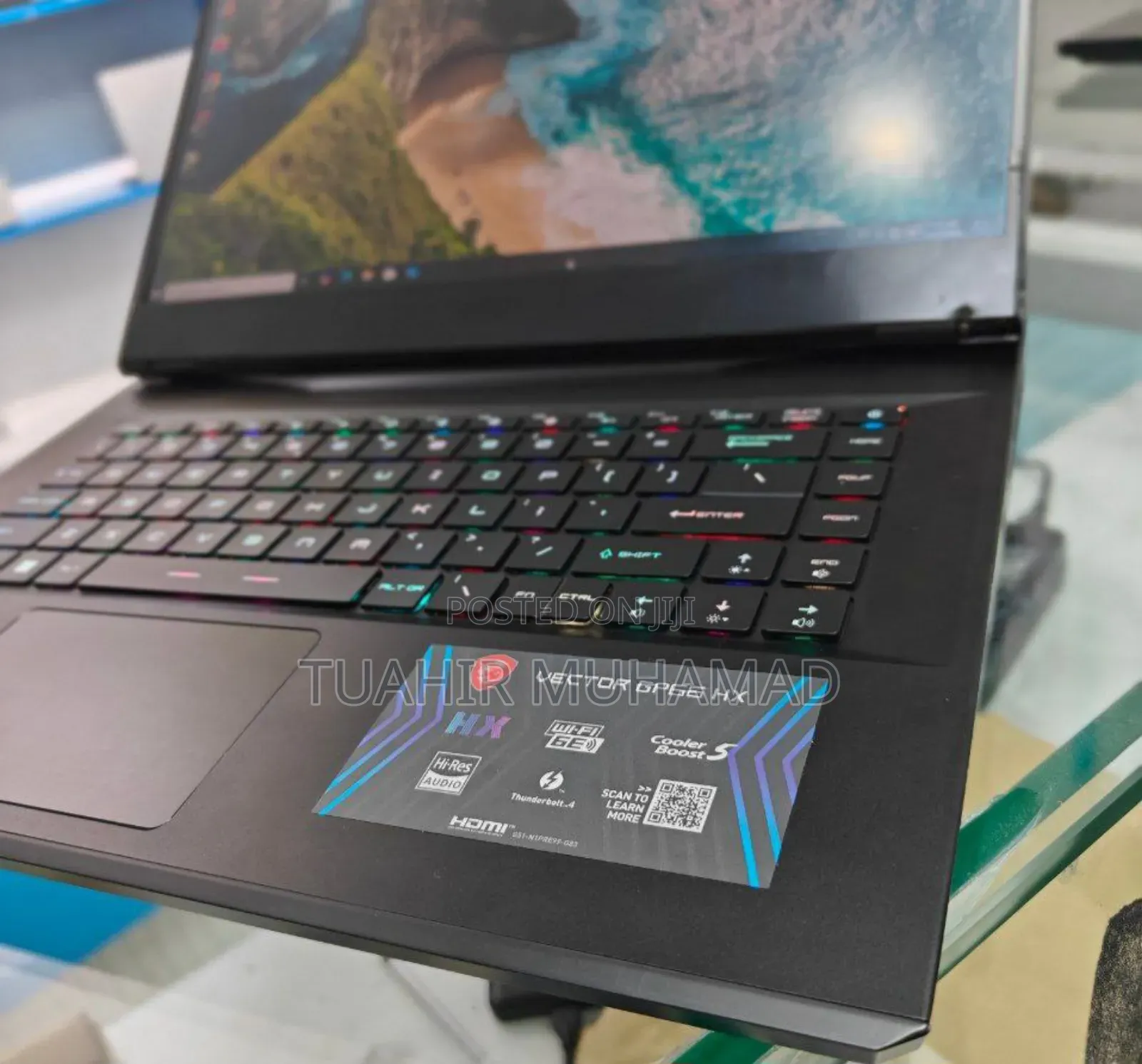 New Laptop MSI Vector GP68 HX 13V 16GB Intel Core I7 SSD 512GB