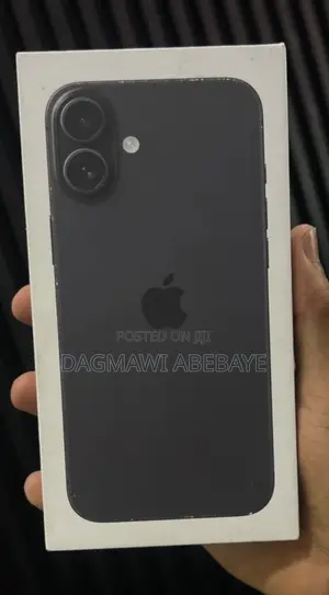 New Apple iPhone 16 Plus 256 GB Black