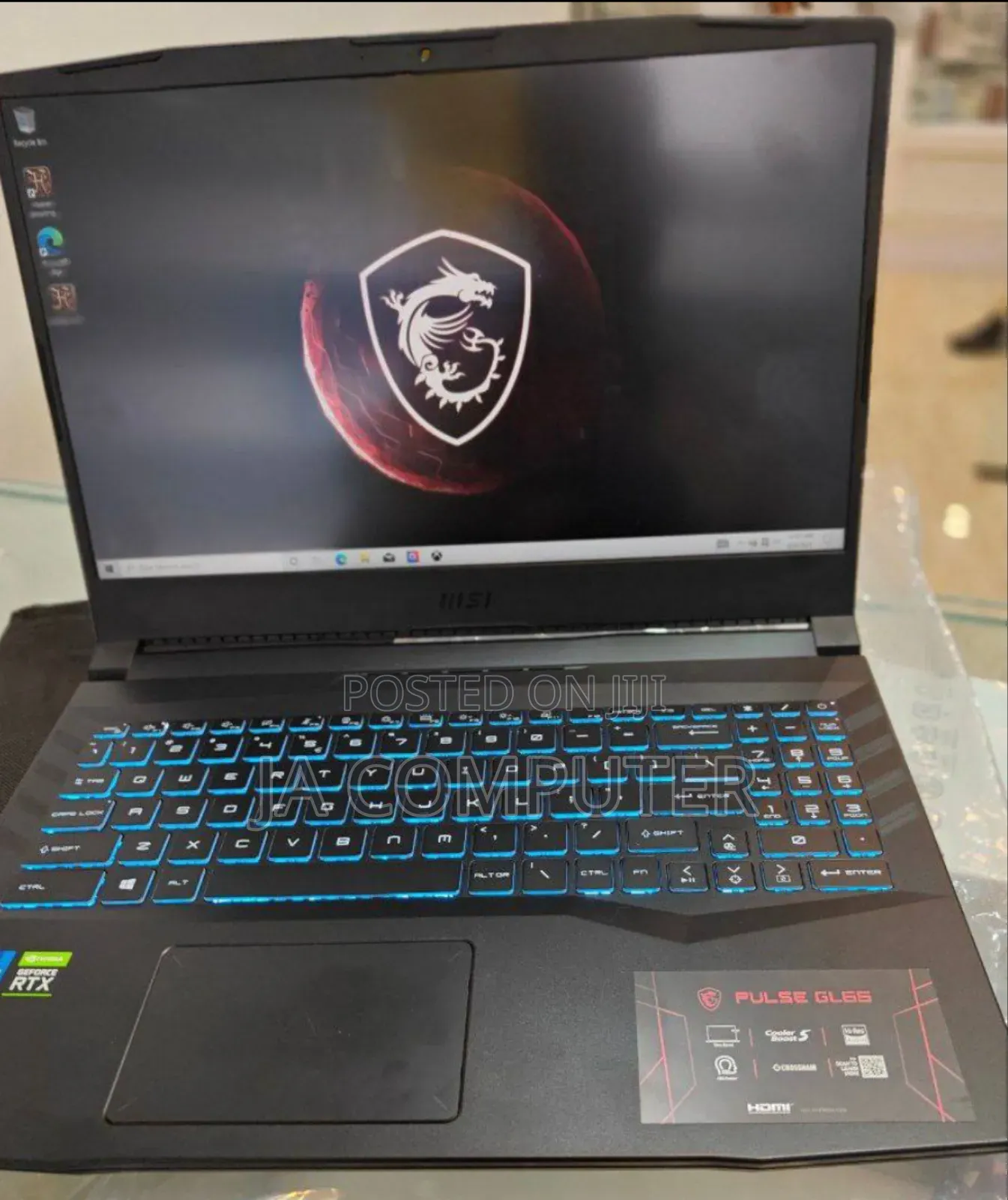 New Laptop MSI GP66 LEOPARD 10UG 16GB Intel Core I7 SSD 1T