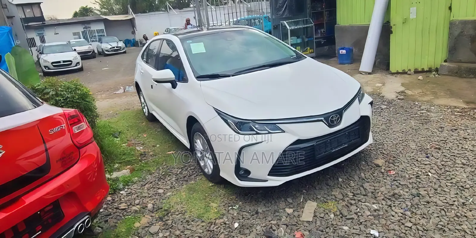 New Toyota Corolla LE CVT 2024 White