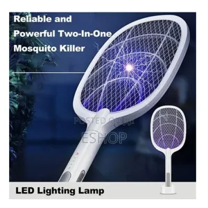 Electric Mosquito Racket – Usb Rechargeable Led Light Trap