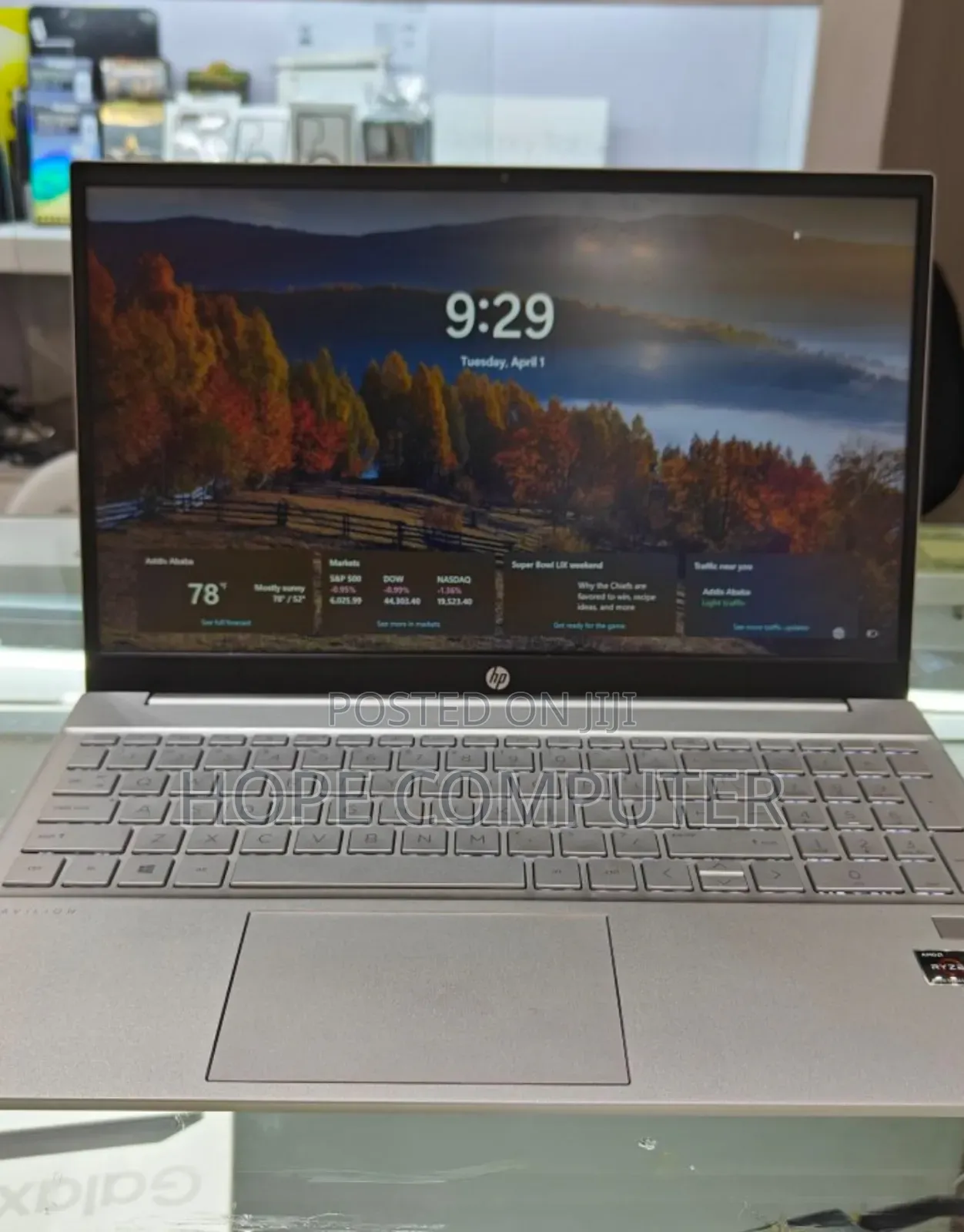 New Laptop HP Pavilion 15 8GB AMD Ryzen 5 SSD 512GB