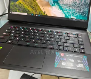 New Laptop MSI Vector GP66HX 12UGS 32GB Intel Core I7 SSD 1T