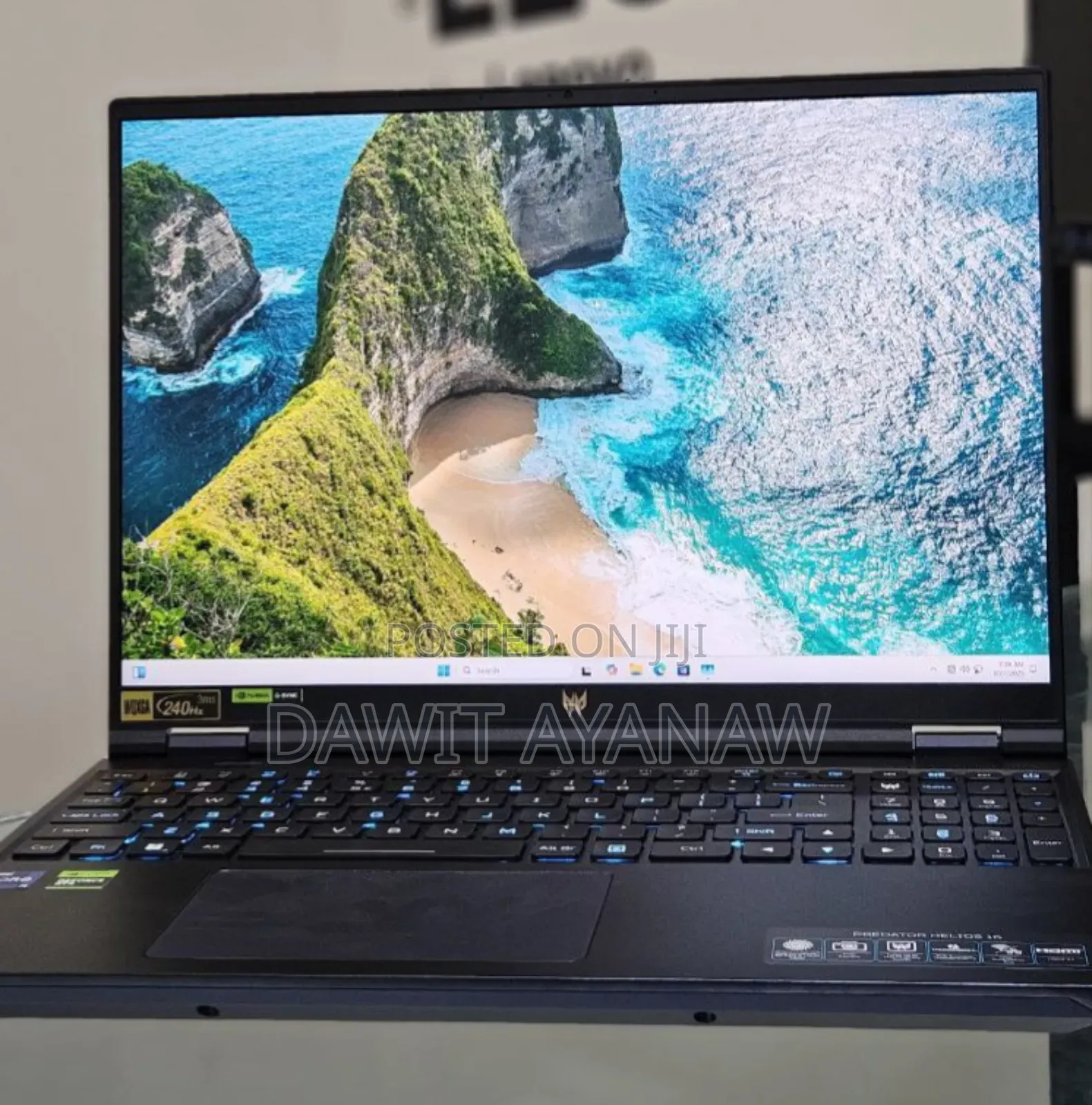 New Laptop Acer Predator Helios Neo 16 16GB Intel Core I9 SSD 1T