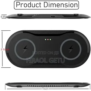 2 in 1 Fast Wireless Charger