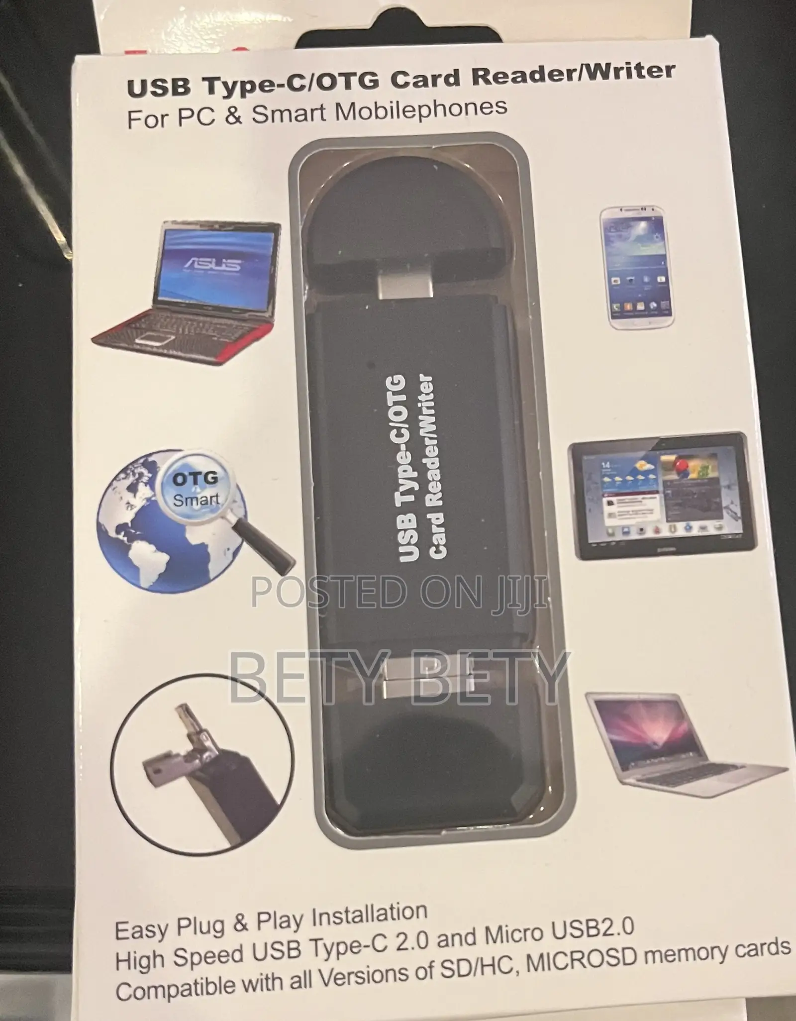 Usb Type-C/Otg Card Reader/Writer,